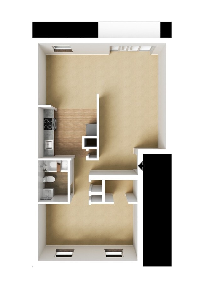 1 Bed Garden Remodel - Woods Mill Park Apartments & Townhomes