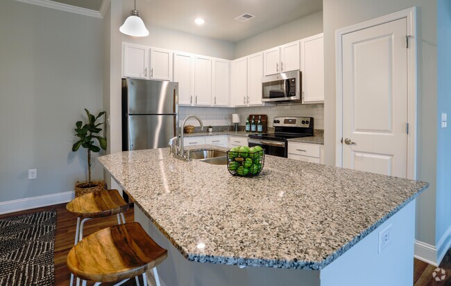 Kitchen Island - Sanctuary at Powell Place