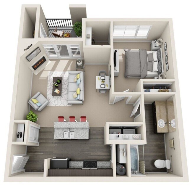 Building Photo - Amazing 1 bedroom with upscale interiors T...