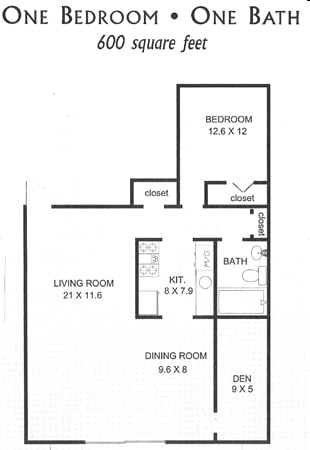 1BR/1BA - Raquet Club Apartments