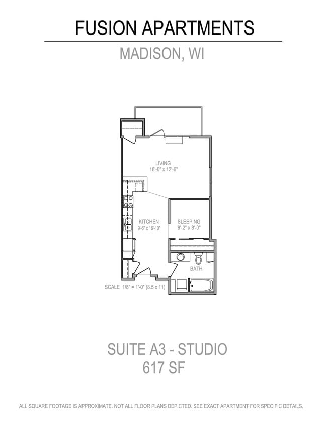 Floorplan - Fusion at 841