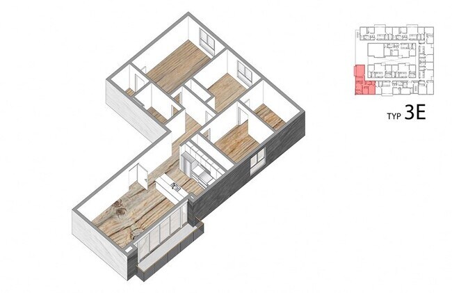Floorplan - Lido Apartments - 1532 Brockton Ave
