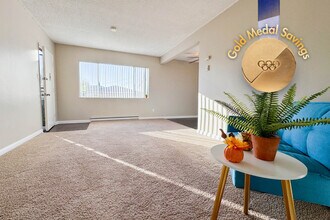 1 BR, 1 BA - Living Room - 4th St Apartments