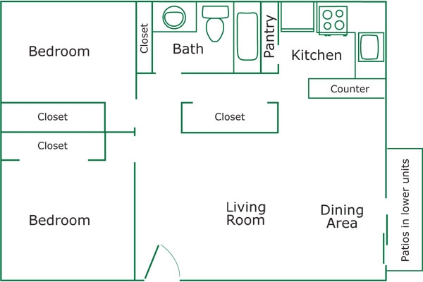 Floorplan - The Maples Apartments