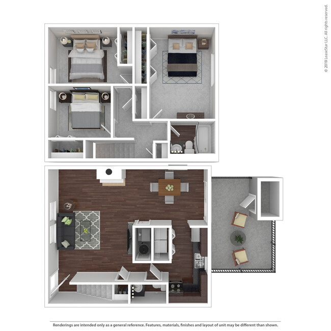 Floorplan - Woodbridge Apartments