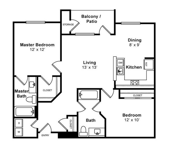 Floorplan - Allegro at Jack London Square