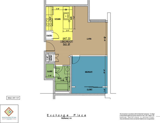 Floorplan - Washington Square