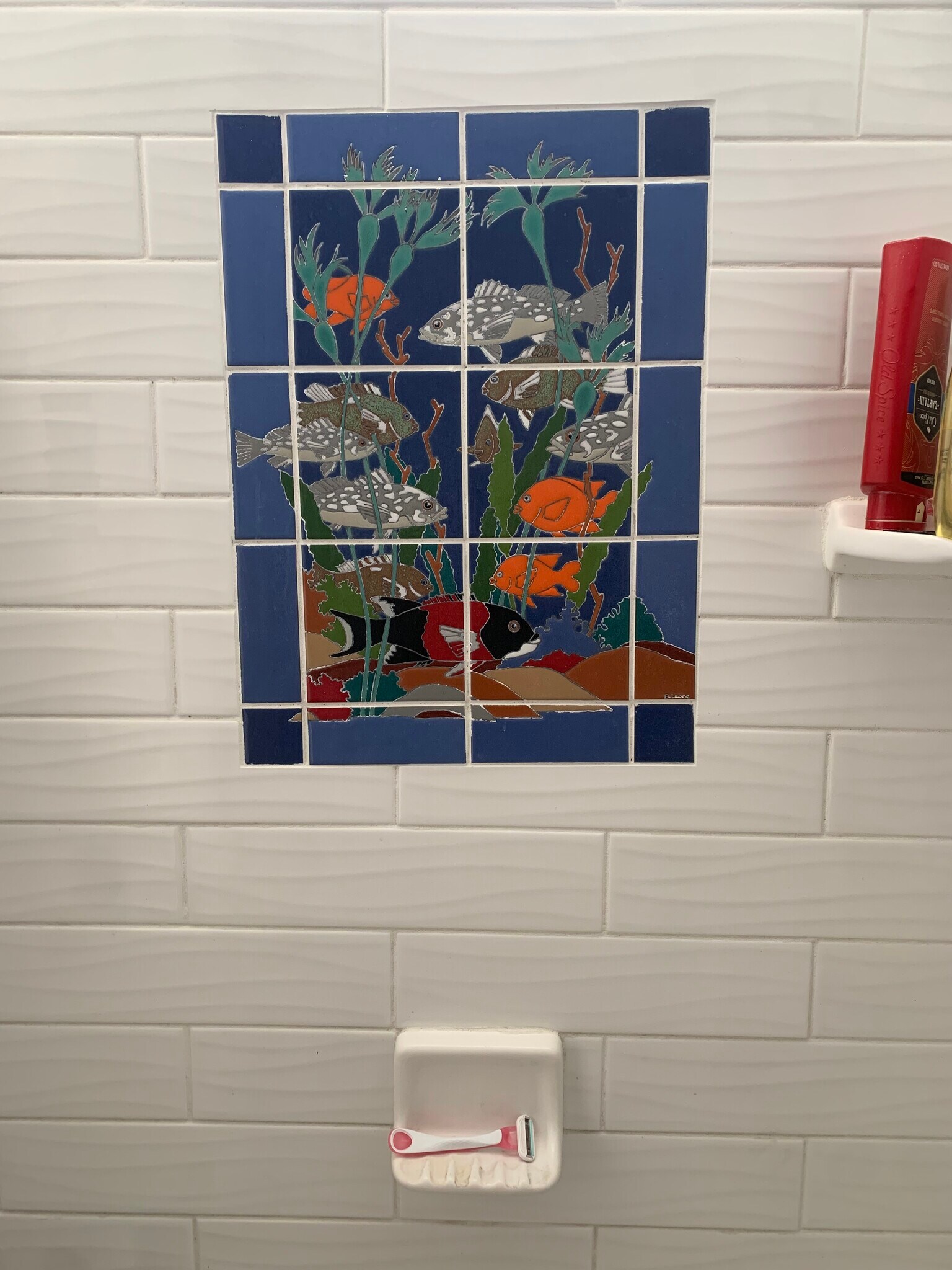 Bath tiles - 338 Eucalyptus Ave