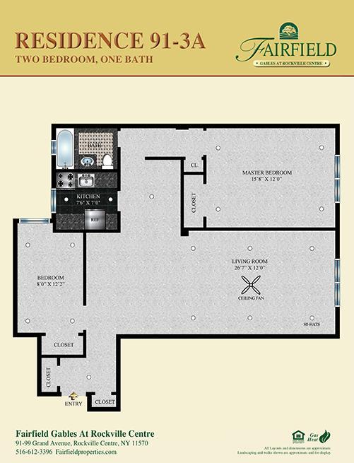 Floorplan - Fairfield Gables At Rockville Centre