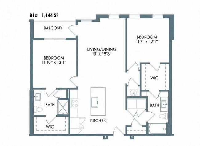 Floorplan - Meeder Flats Apartment Homes