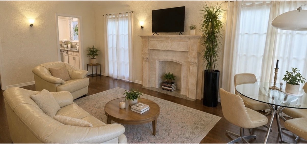 Living room - 1119 Hacienda Pl