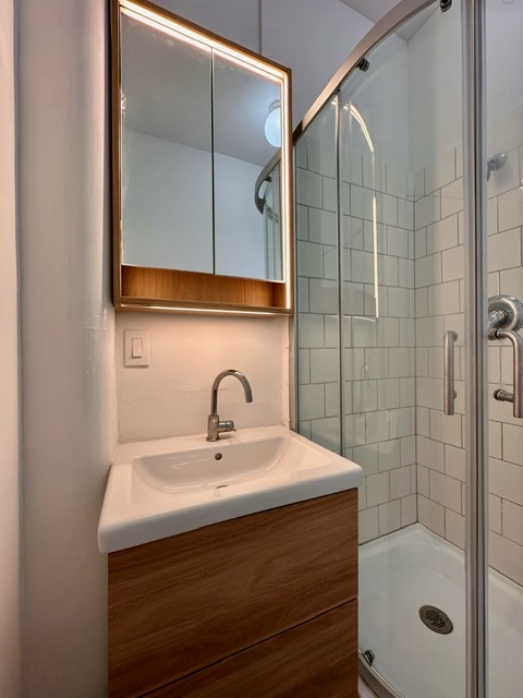 Newly remodeled first floor bathroom - 2748 Walnut St