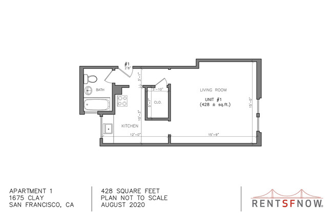 Floorplan - 1675 Clay