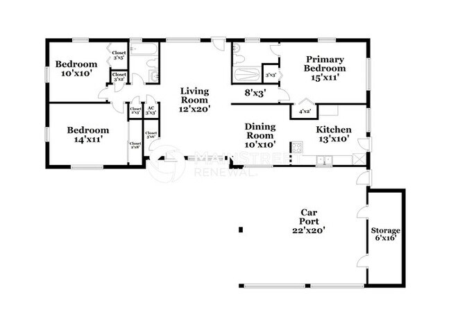 Building Photo - 3 Bedroom Pet-Friendly Home in ORLANDO, FL with Main Street Renewal