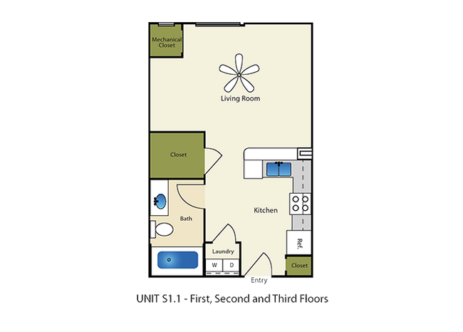 Floorplan - Providence Place Apartments