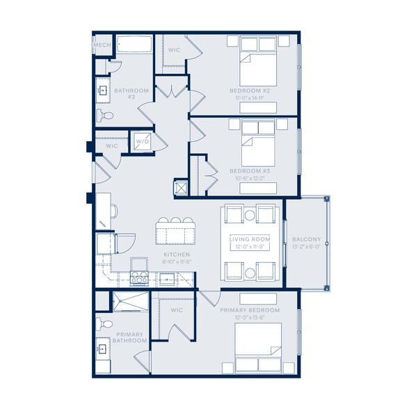 Floorplan - Rivage at Acton