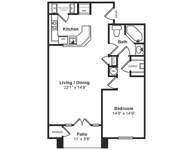 Floorplan - Windsor at Midtown