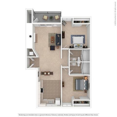 Floorplan - Emerson Apartments