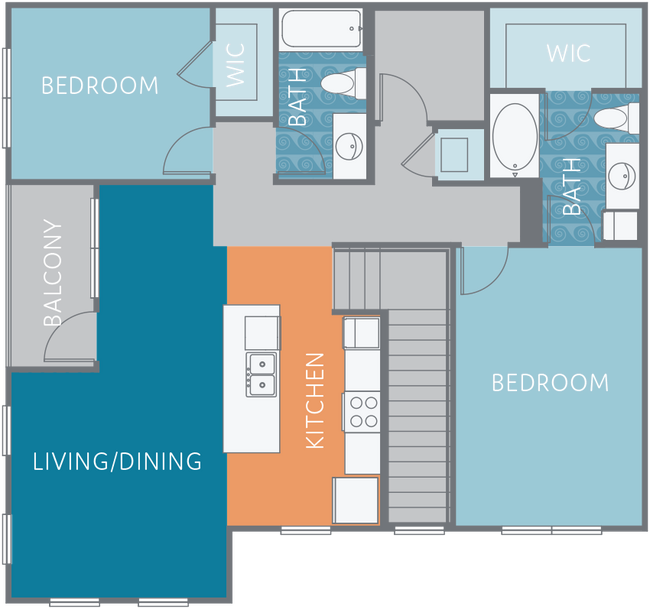 Floorplan - Watermark at Steele Crossing