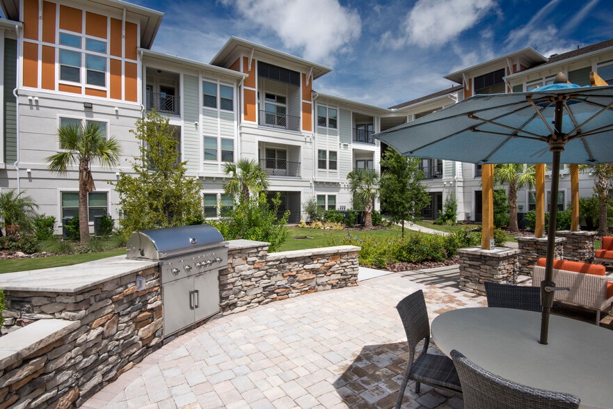 Fire up the grill and enjoy outdoor dining with friends - Lux at Sorrel