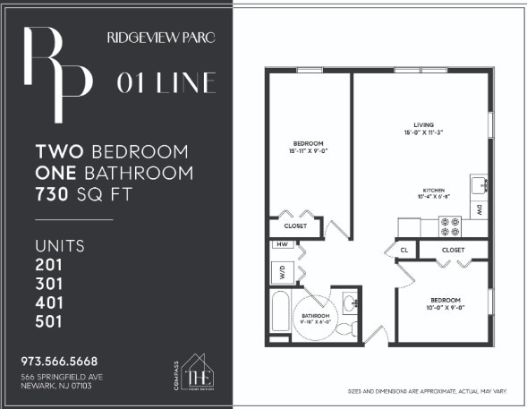 Floorplan - Ridgeview Parc