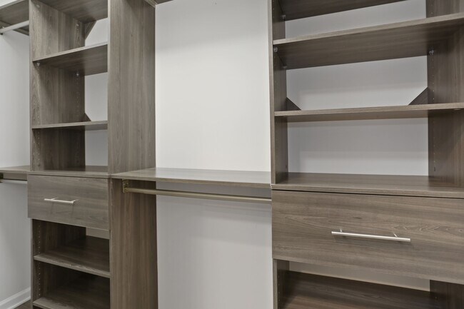 custom walk-in closet number 2 in den/office room - 3309 Wyndham Cir