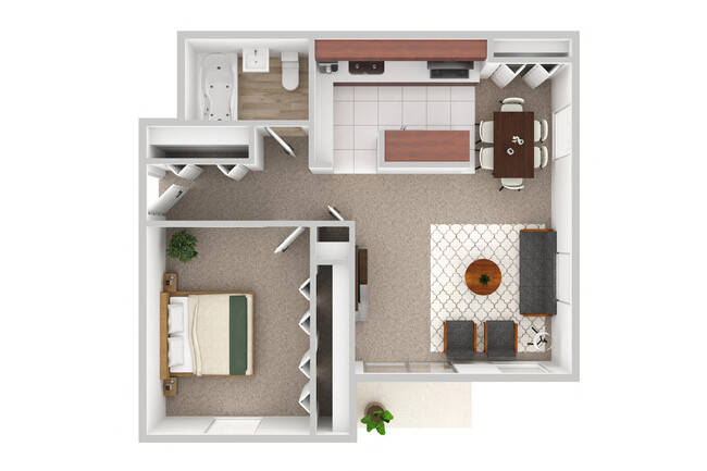 Floorplan - The Oak at Island Creek Village