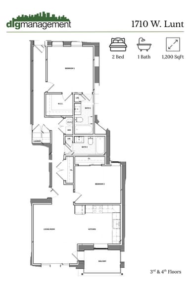 Building Photo - 1712 W Lunt Ave