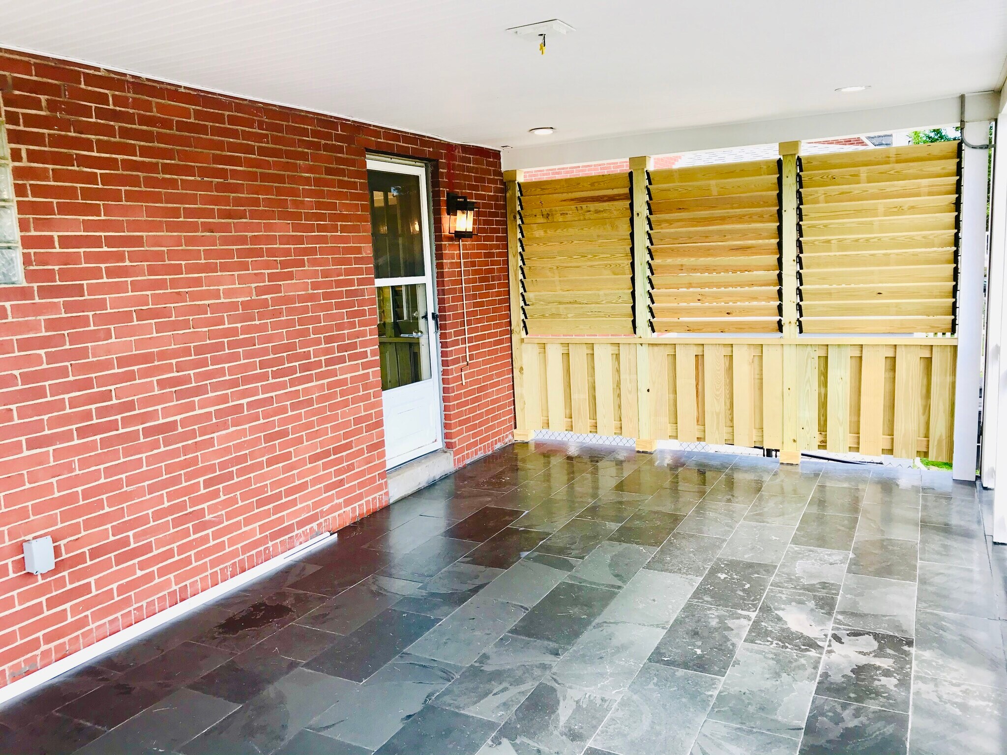 REAR LARGE BALCONY/PORCH - 400 Duquesne Dr