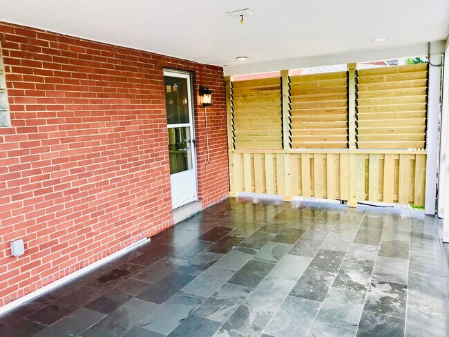 REAR LARGE BALCONY/PORCH - 400 Duquesne Dr