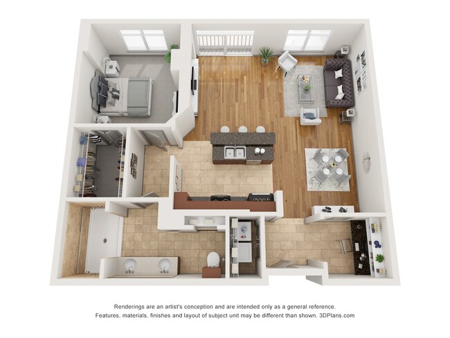 Floorplan - The Residence at Southpark