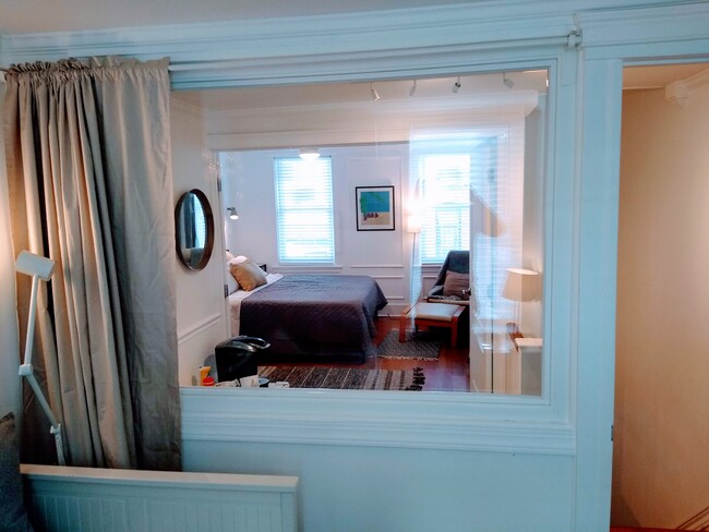 View of Main Bedroom doors open - 2112 E York St