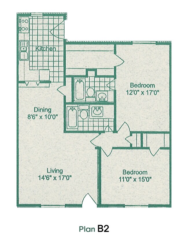 Floorplan - Amherst Apartments