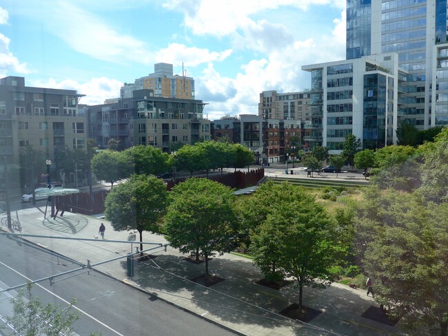 View over Tanner Springs Park - 1075 NW Northrup St