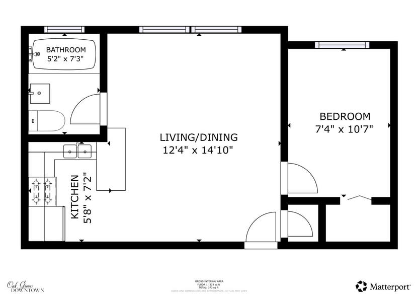 Interior Photo - 225–233 Oak Grove – Oak Grove Downtown