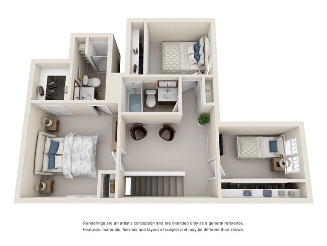 Floorplan - Palm Villa Townhome