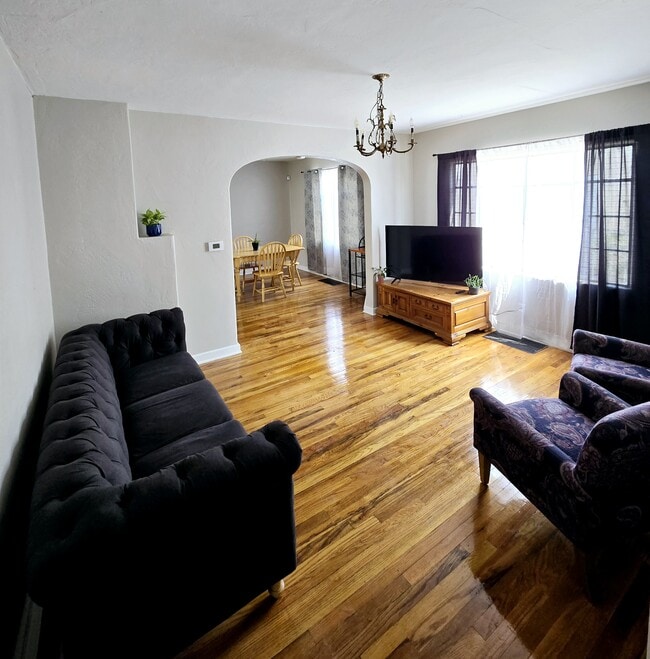 TV room with 55 in Smart TV - 205 Harvard Dr SE