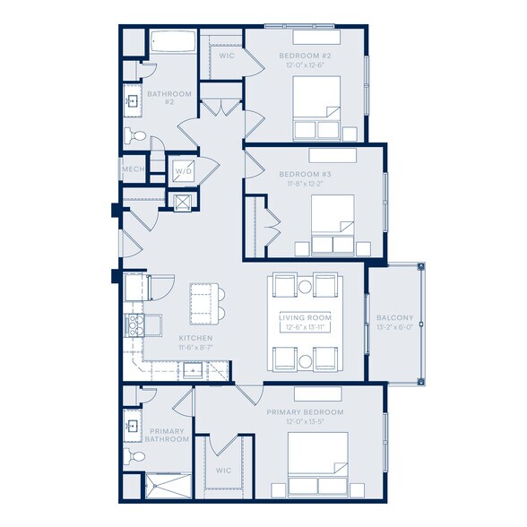 Floorplan - Rivage at Acton