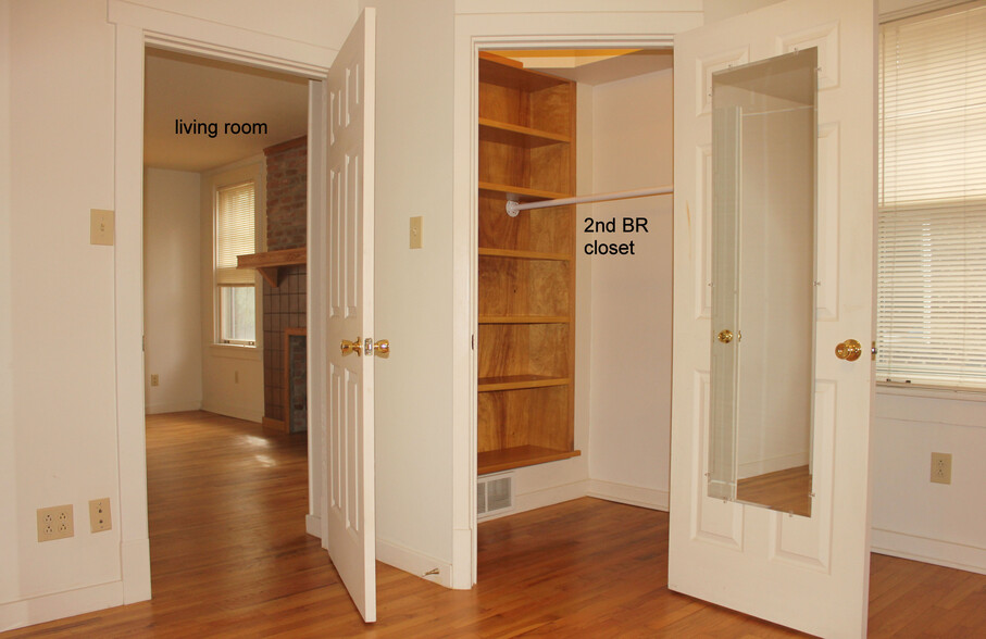 2BR walkin closet w/view of LR - 5840 Alderson St