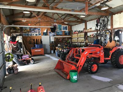 Outbuilding interior - 5501 Martell Rd