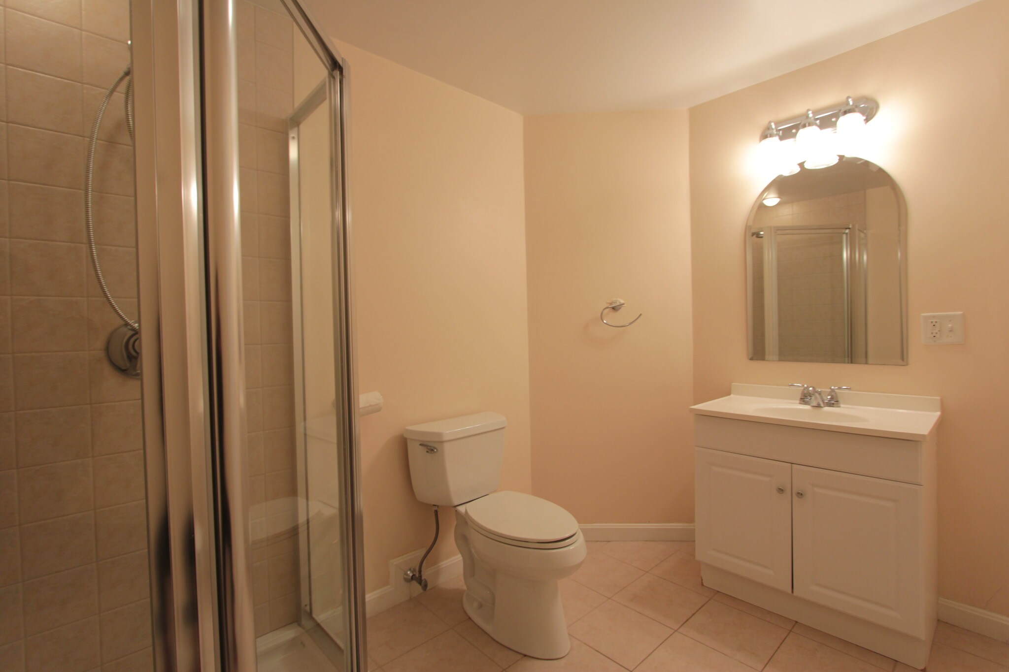 Full Bath in Finished Basement - 49 Wyman St