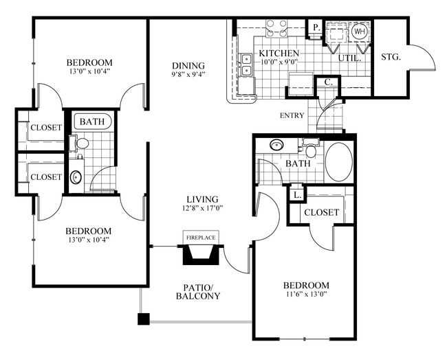 Floorplan - Mansions of Mansfield