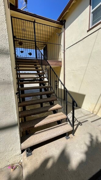 Stairs to unit - 2538 W Ramona Rd