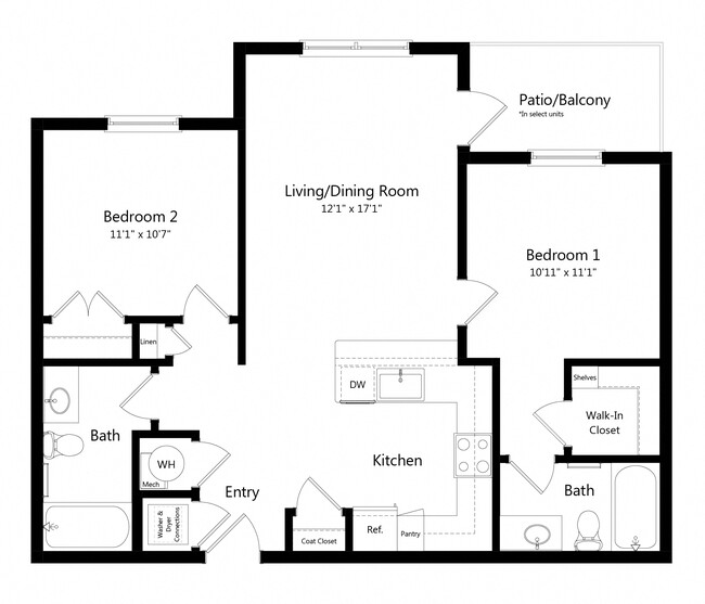 Floorplan - Aspire at Church St.