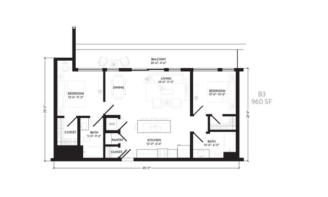 Floorplan - The Lydian