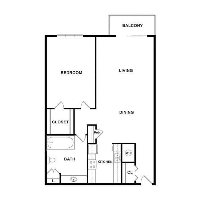 Floorplan - Lake Hefner Townhomes