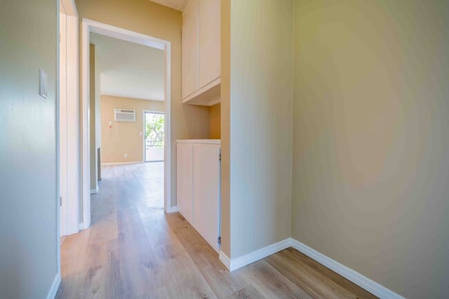Hallway with storage - 11871 Idaho Ave