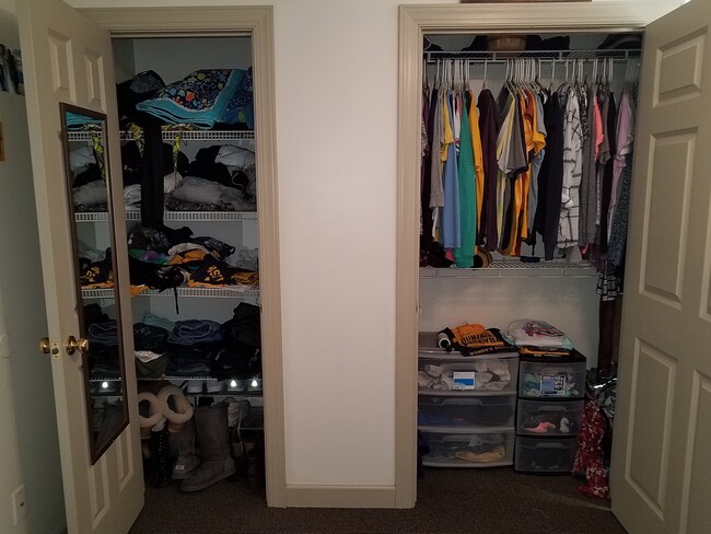 Double closets in each bedroom - 717 Grant Ave