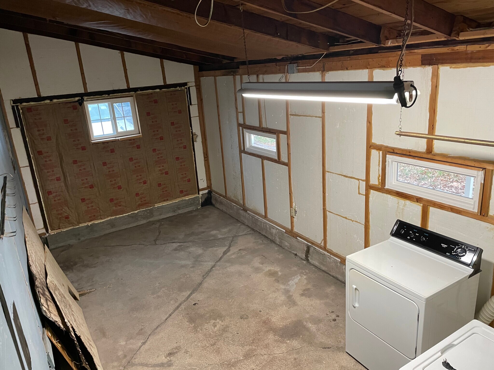 Storage and hookups for a washer dryer - 5 Randolph Dr