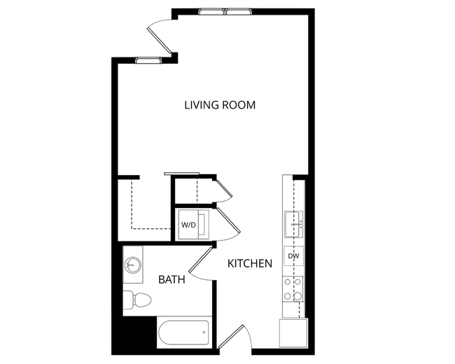 Floorplan - Capitol Towers